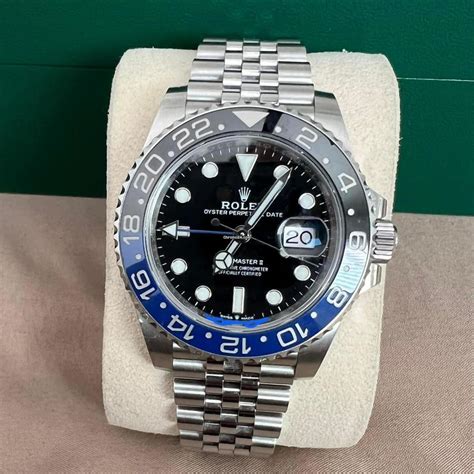 rolex batman 2023|2023 rolex gmt batman.